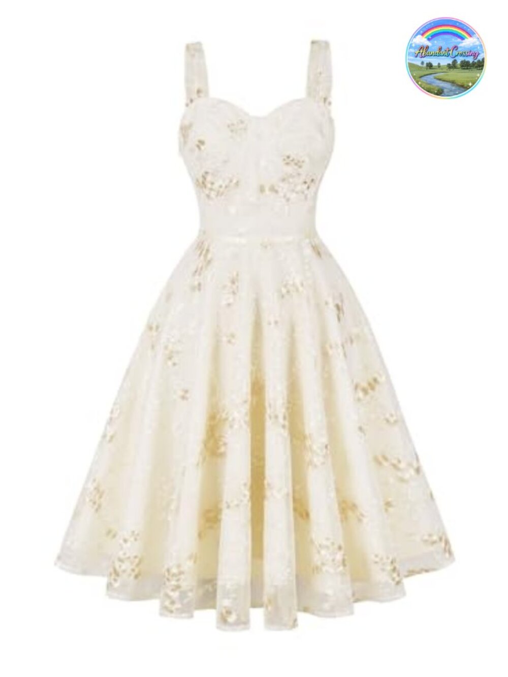 Spaghetti Strap Floral Lace Bridesmaid Cocktail Party Dress Cold Shoulder